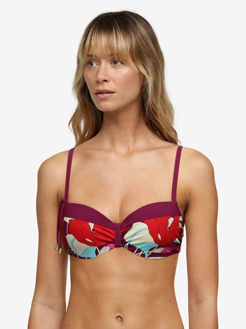 Chantelle Beach Flowers Bikini Balconnet Beha Purp Online Bestellen