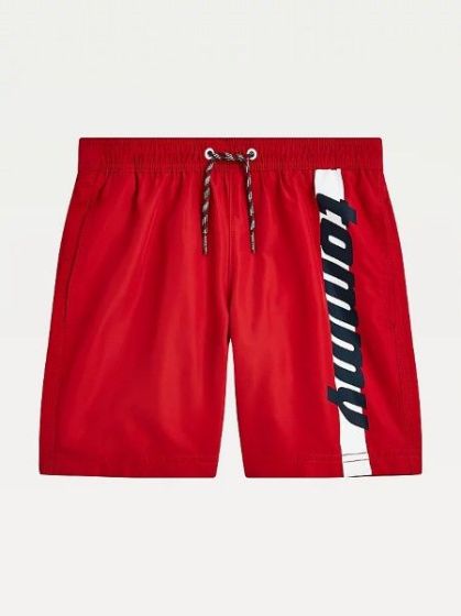 Tommy Hilfiger Boys Zwemshort Primary Red