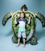 Charlie Choe Boys Short Pyjama s!s Grey-Aqua