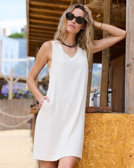 Massana Lino Strandkleed