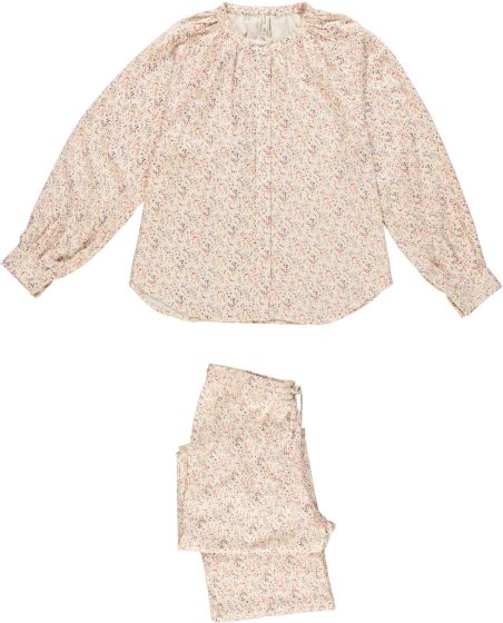 Dorélit D Doorknoop Pyjama l/s Multiflower