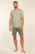 Eskimo H Phoenix Short Pyjama s/s Grijs