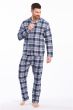 Eskimo H Pat Doorknoop Pyjama l/s