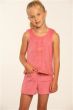 Eskimo Girls Soleil Open Short Pyjama Rose