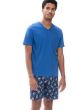 Mey Robben Island Short Pyjama s/s Paris Blue