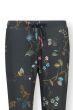 Pip Studio Bobien Kawai Flower Broek Dark Blue