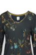 Pip Studio Trice Kawai Flower Top l/s Dark Blue