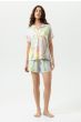 Mey Mystic Voyage Doorknoop Short Pyjama s/s