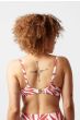 Femilet Swim Java Bikini Top Voorgevormd Red Leave