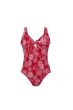 Anita Rosa Faia Swim Flor Paradiso Badpak Cranberr