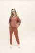 Charlie Choe Women Jogging Set Blushed Terra