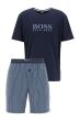 Hugo Boss Urban Short Pyjama s/s Dark Blue