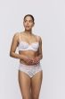 MJ LIZELOT WIT Balconnet Beha Verticale Naad