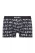 Hugo Boss 24 Print Trunk Zwart