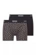 Hugo Boss Print Boxer Brief 2P Zwart