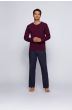 Hugo Boss Urban Pyjama l/s Dark Purple