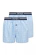 Hugo Boss Woven Boxer 2P Open Blue