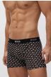 Hugo Boss Print Boxer Brief 2P Zwart