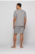 Hugo Boss Relax Short Pyjama s/s Medium Grey