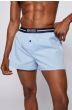 Hugo Boss Woven Boxer 2P Open Blue