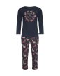 Charlie Choe Far Far East Girls Pyjama l/s Navy