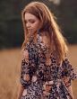 Essenza Jula Ophelia Kimono Nightblue
