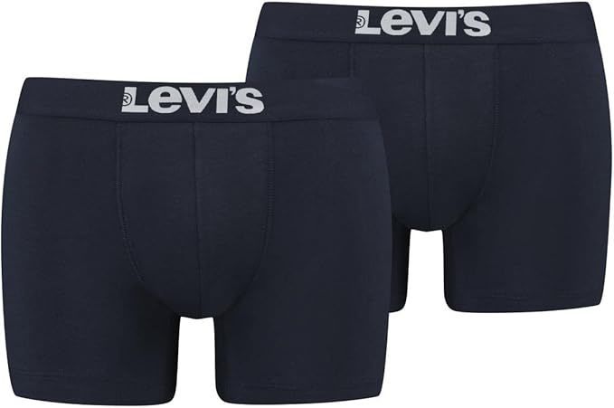 Levi's Solid Basic Organic Boxer Brief 2P