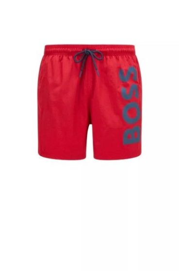 Hugo Boss Swim Octopus Zwemshort Bright Red