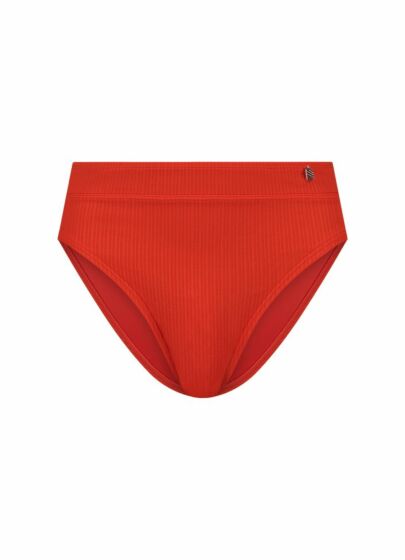 Beachlife Fiery Red Bikini Tailleslip