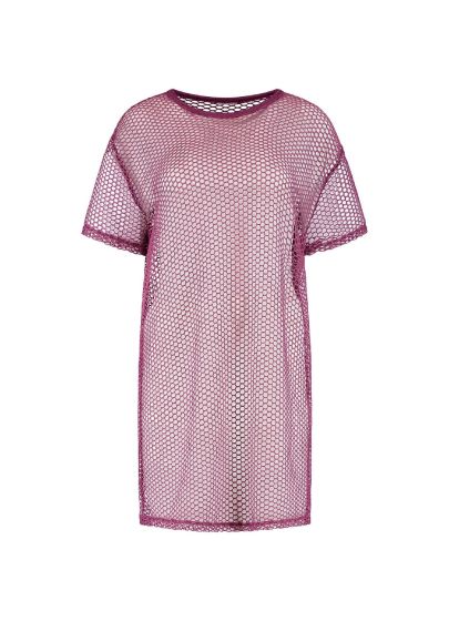 Beachlife Bright Plum Strandkleed