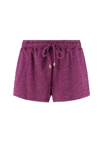 Beachlife Bright Plum Strand Short