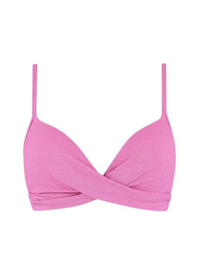 Beachlife Pink Shimmer Voorgevormde Bikini Top