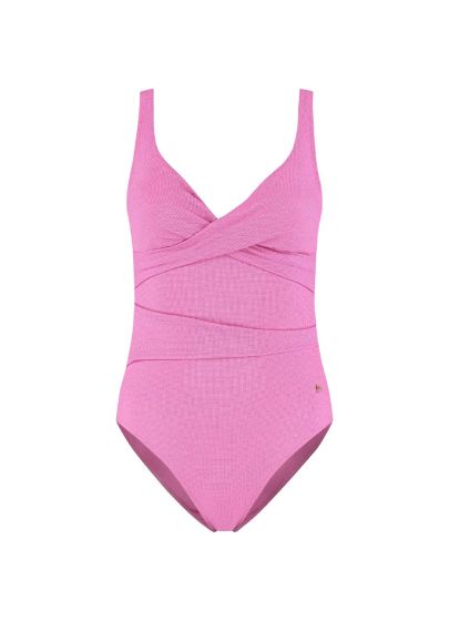 Beachlife Pink Shimmer Voorgevormd Badpak