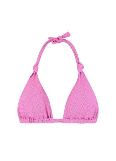 Beachlife Pink Shimmer Triangel Bikini Top