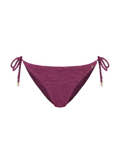 Beachlife Bright Plum Bikini Heupslip Met Koordjes