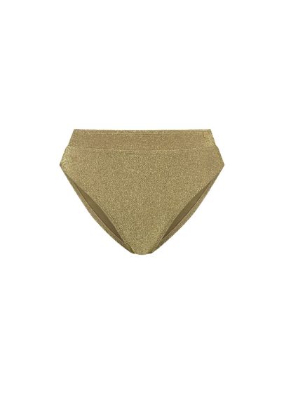 Beachlife Gold Glitter Bikini Tailleslip