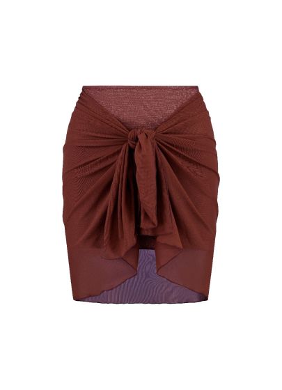 Beachlife Raisin Glitter Strand Rokje