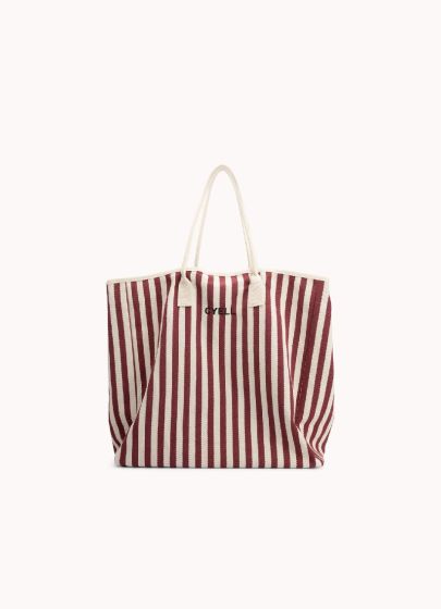 Cyell Beach Burgundy Drops Strandtas