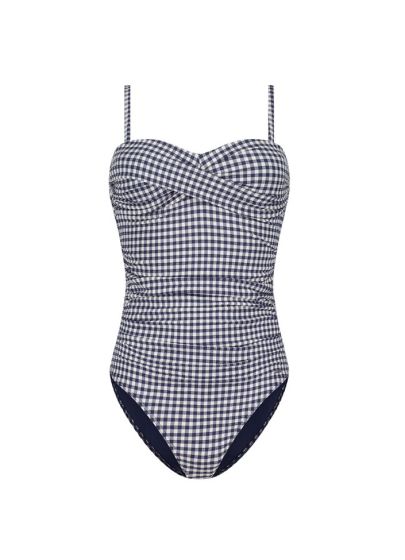 Cyell Swim Gingham Voorgevormd Badpak