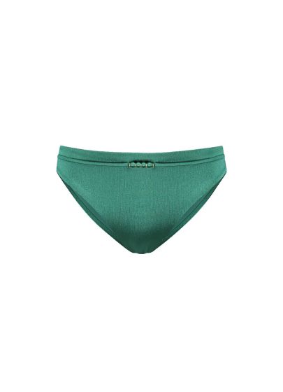 Cyell Beach Treasure Green Bikini Mid Waist Slip