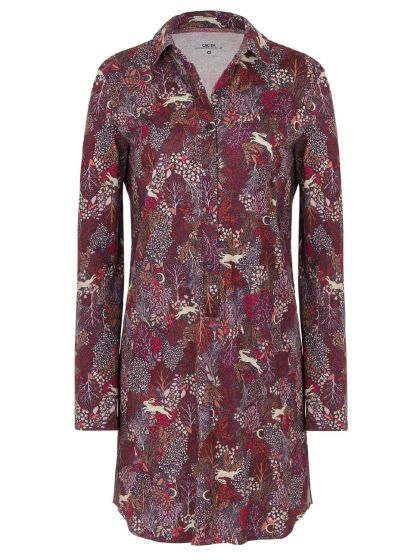 Calida Favourites Butterfly Nachtkleed l/s