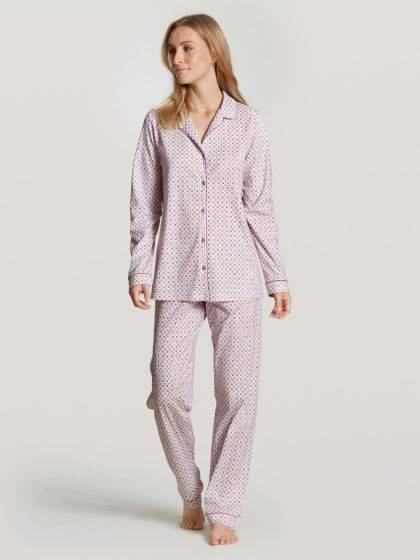 Calida Daylight Dreams Doorknoop Pyjama l/s Violet