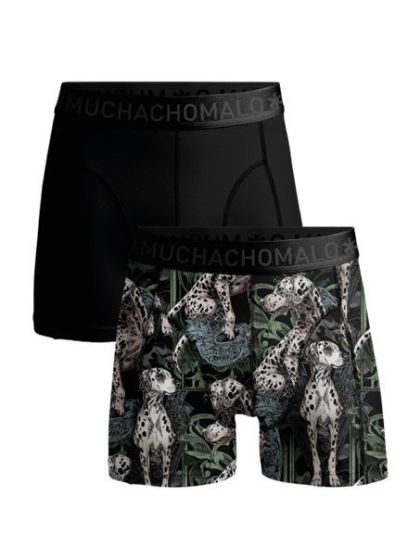 Muchachomalo Men Dalmatian Boxer Shorts 2P