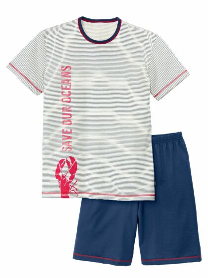 Calida Boys Ocean Short Pyjama s/s