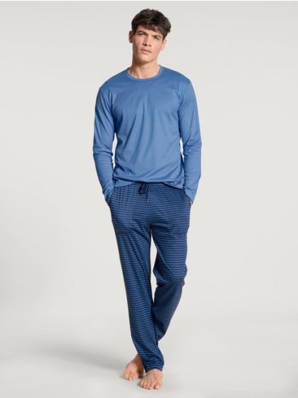 Calida Casual Smart Pyjama l/s Bay Blue