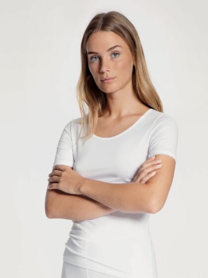Calida Natural Comfort Shirt s/s Wit