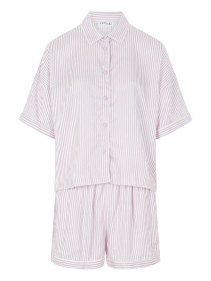 Femilet Lana Doorknoop Short Pyjama s/s Stripes Pr