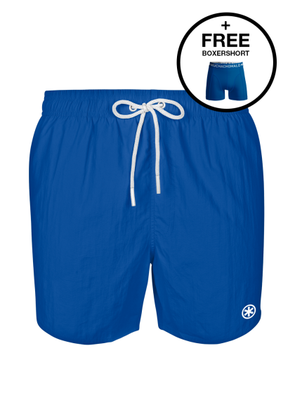Muchachomalo Solid Zwemshort Blue