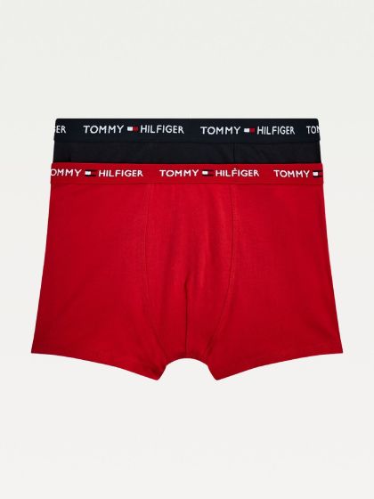 Tommy Hilfiger Boys Trunk 2P Sky/Red