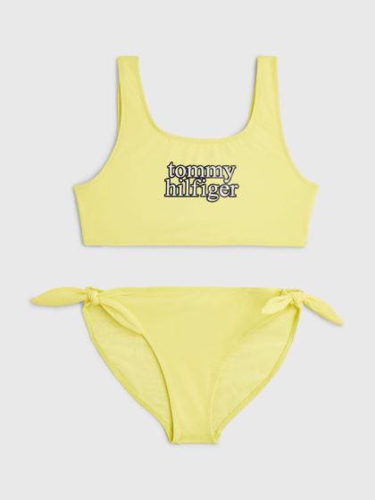 Tommy Hilfiger Swim Girls Bikini Yellow